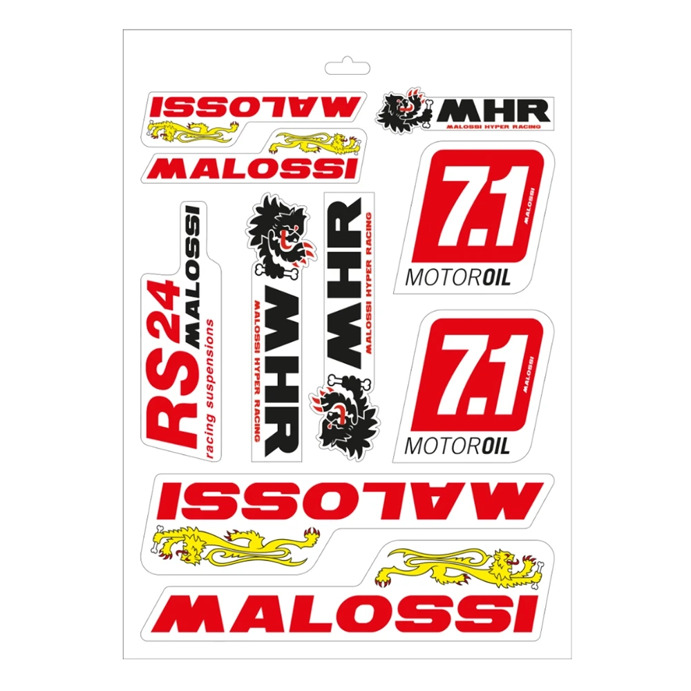 Autocollants Malossi 31x24cm