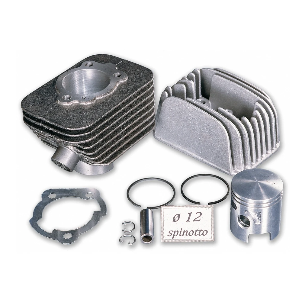 Kit cylindre+culasse Piaggio Ciao/Si Polini 46mm fonte axe12mm