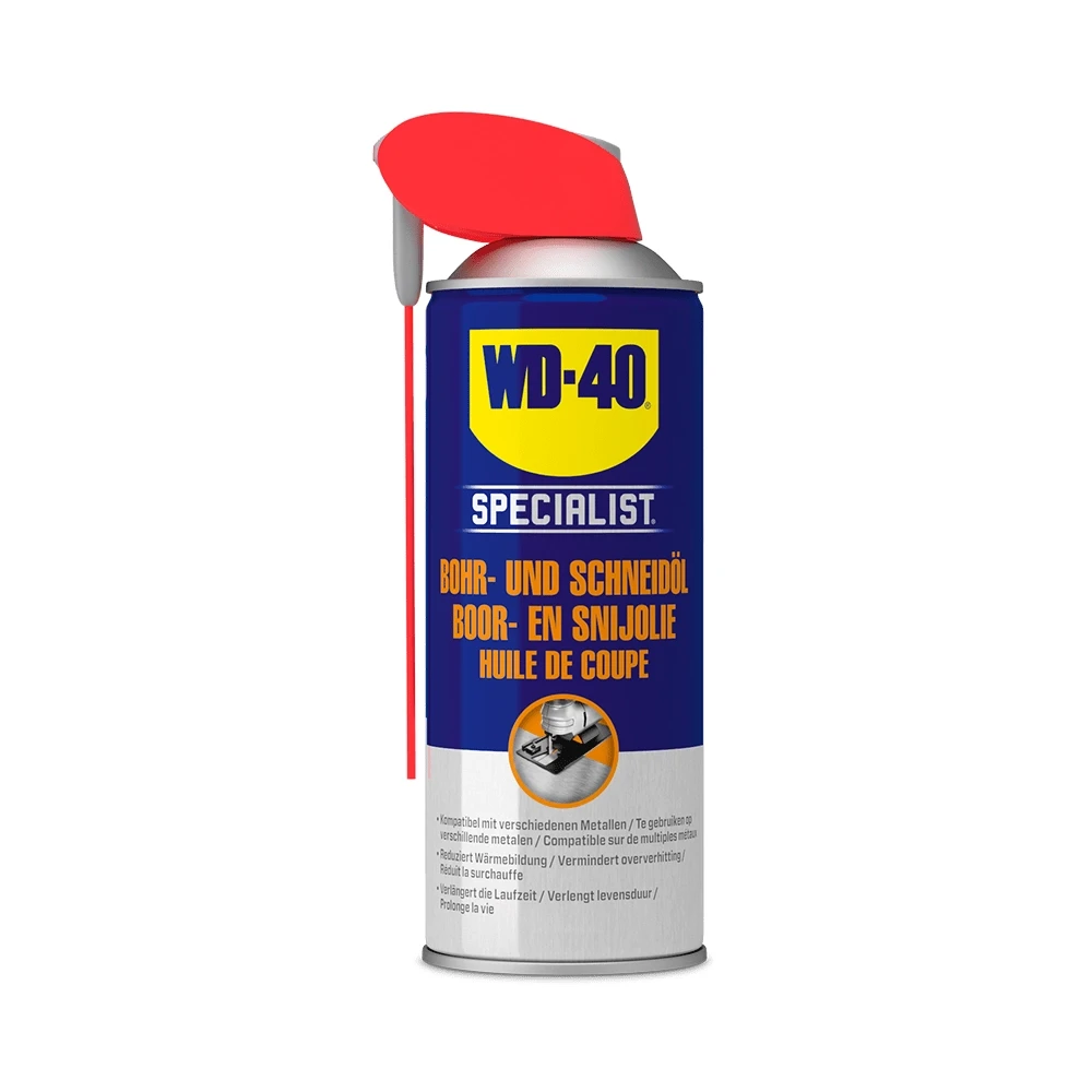 Spray WD-40 SPECIALIST huile de perçage/coupe smart straw 400 ml