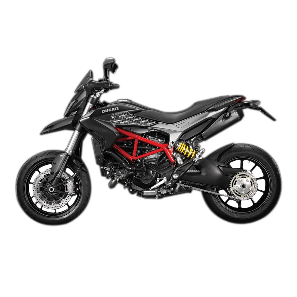 Side-Pad STOMPGRIP POWERSPORTS - VOLCANO transparent Ducati