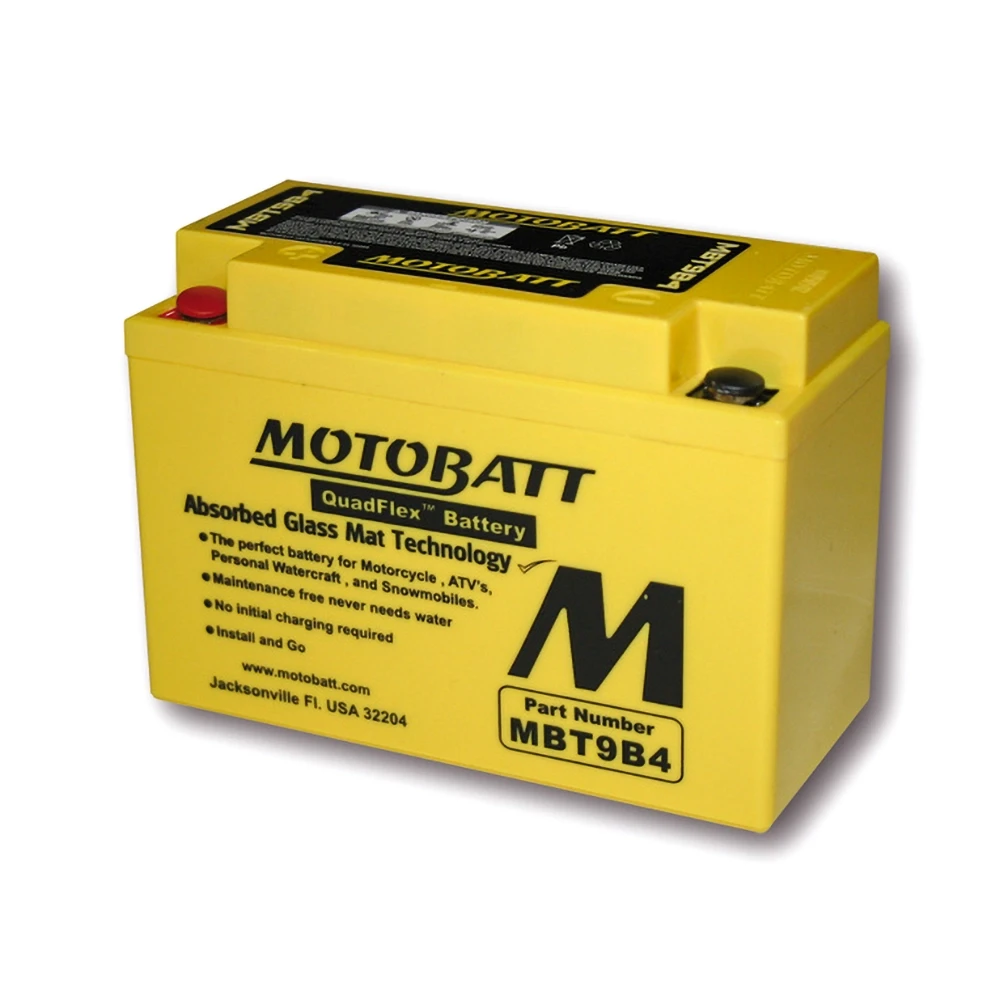 Batterie MOTOBATT MBT9B4 (LF-AGM) 12V/9Ah - 150x70x104mm