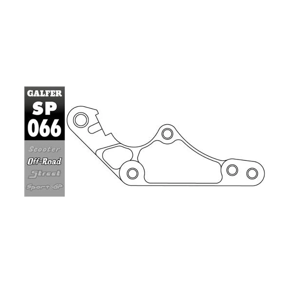 Adapter etrier de frein Galfer SP066 KTM Supermotard -> pour Ø 320mm