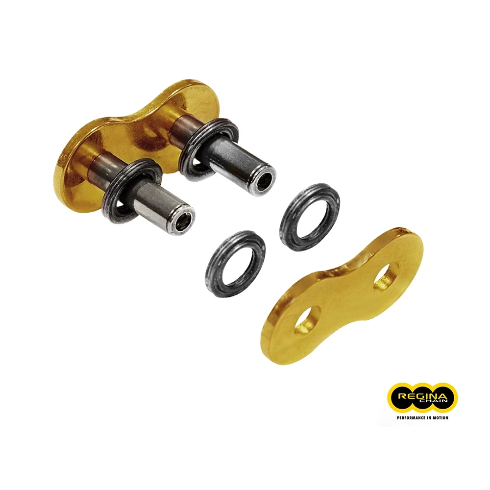 Attache chaîne à riveter Regina 525 / 137 ZRE, Z-Ring, Typ 44 *PLS*, or-noir
