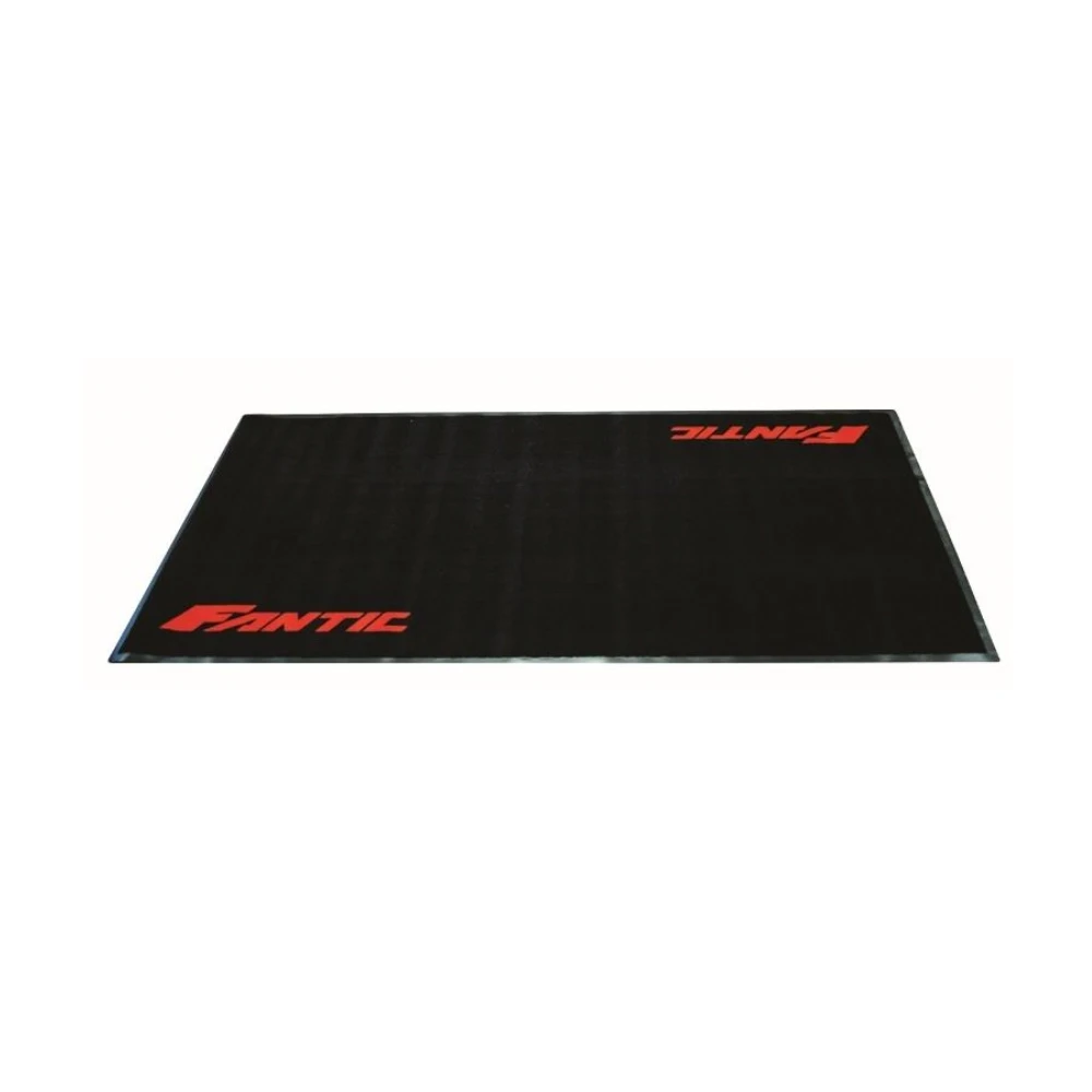 Tapis Fantic 90x200cm noir-rouge