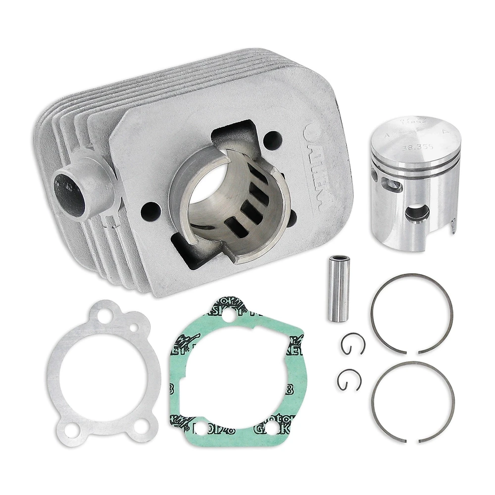 Kit cylindre alu Piaggio Ciao/SI 38,4mm fonte axe 10mm (italien Version)