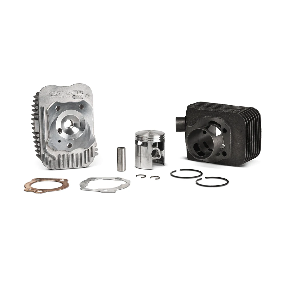 Kit cylindre Malossi 43mm axe 12mm fonte Piaggio Ciao/SI avec culasse
