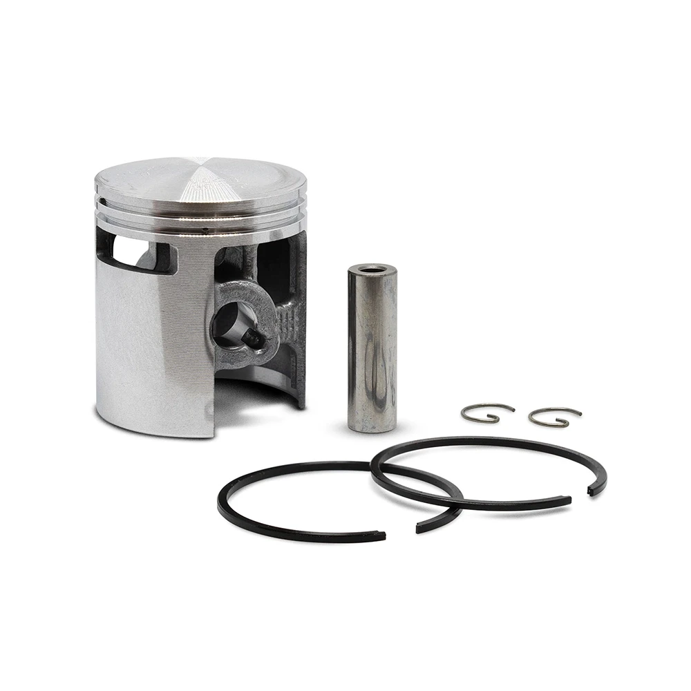 Piston complet Malossi 43mm axe 10mm pour kit cylindre 010100/010107 (optimisé)