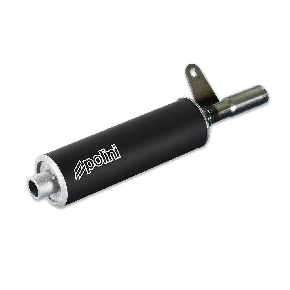 Silencieux en alu noir anodisé Polini SP pour 014060 / 014075