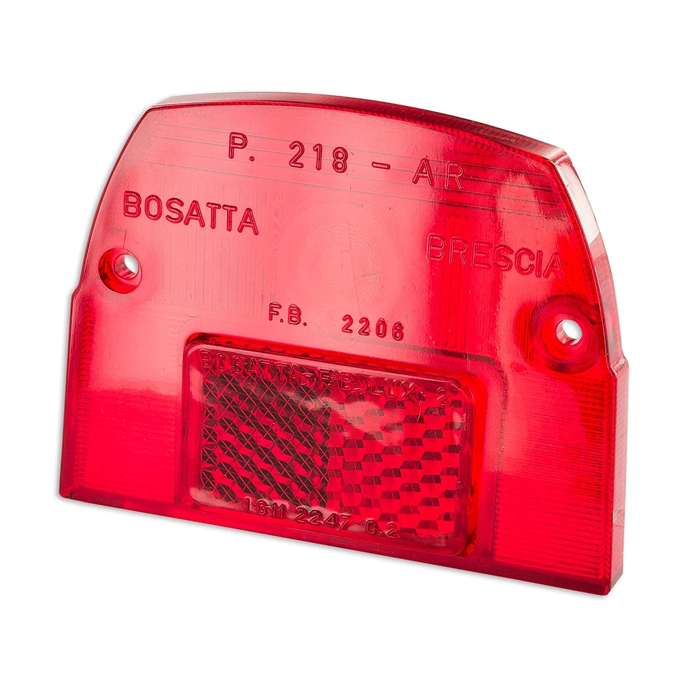 Verre de feu arrière Piaggio SI rouge