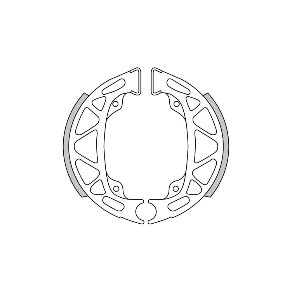 Mâchoires de freins Polini Ciao av. roue rayon 105x22mm GF.0266