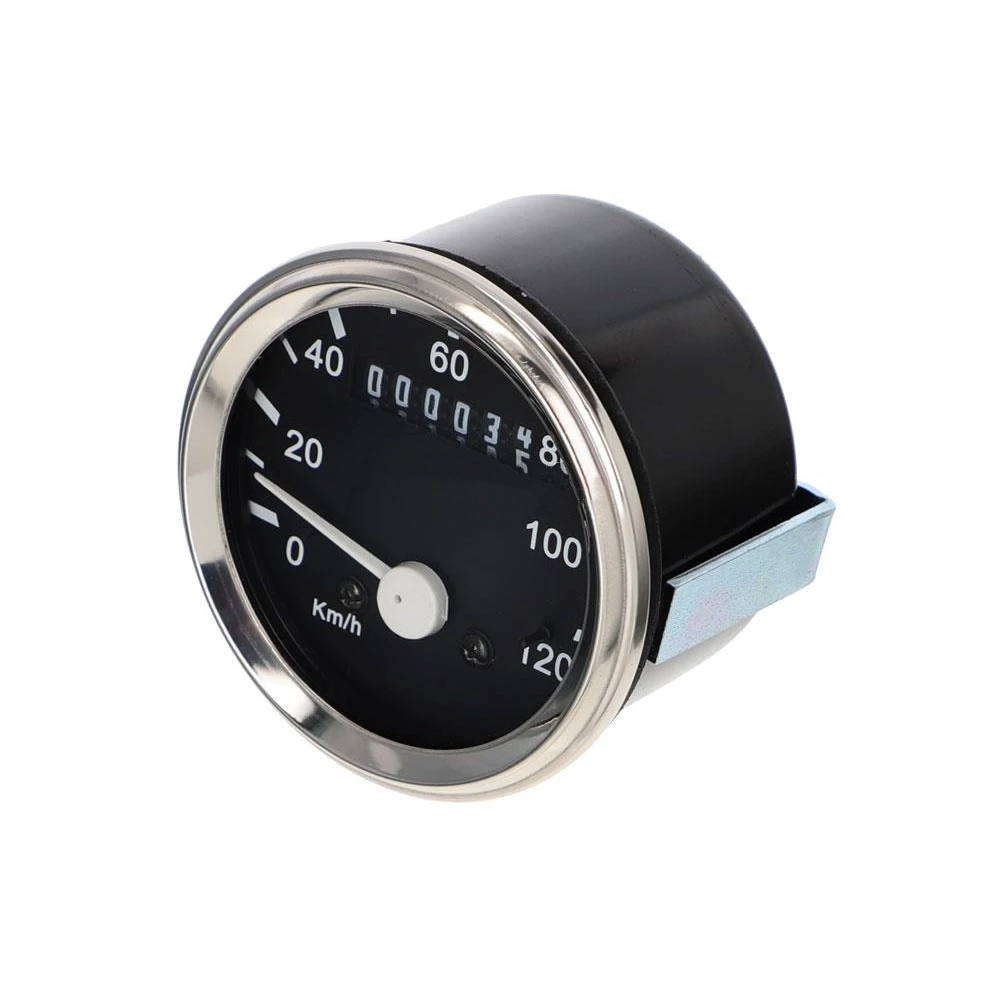 Compteur 120 km/h, Ø 60mm, universel raccord VDO