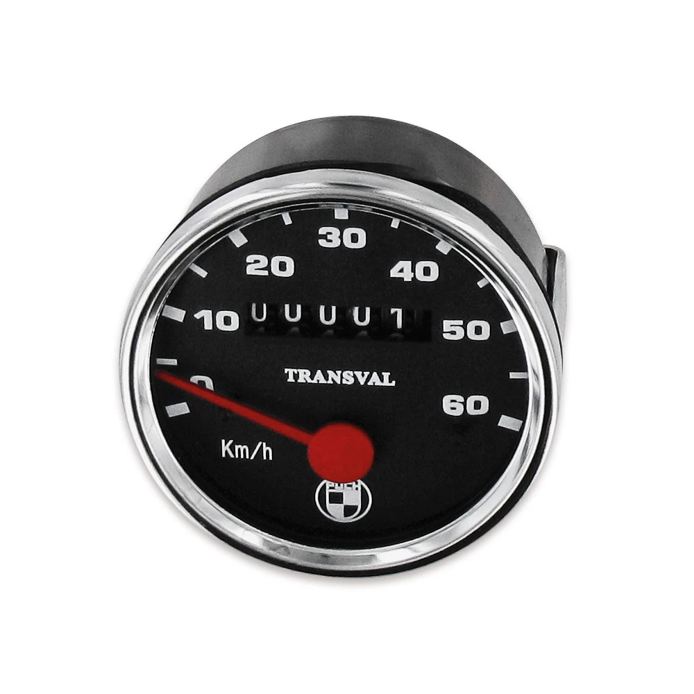Compteur 60 km/h, Ø 60mm universel, Puch, raccord VDO