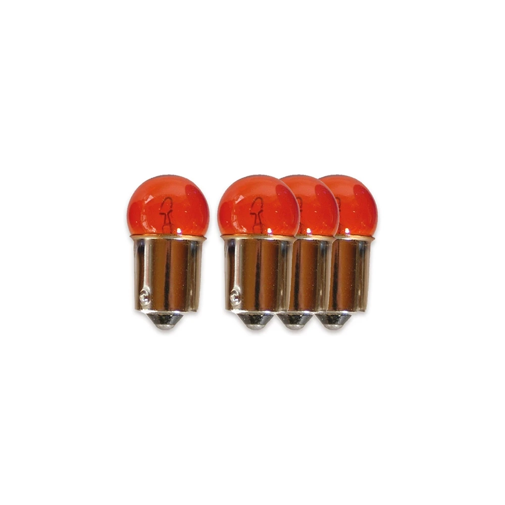 Ampoule BA15s (G18) 12V10W orange (1 pcs)