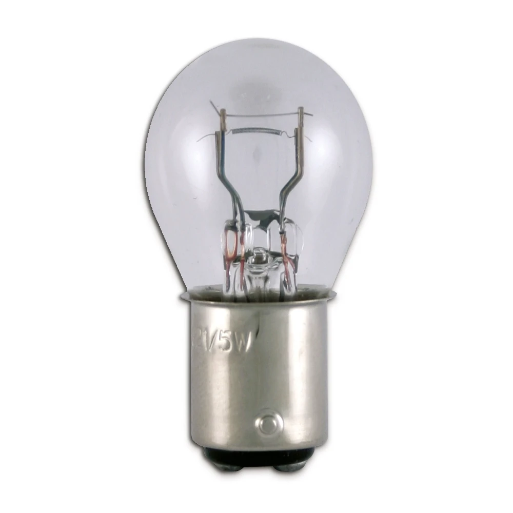 Ampoule phare arrière blanche 6V 21/5W BAY15d