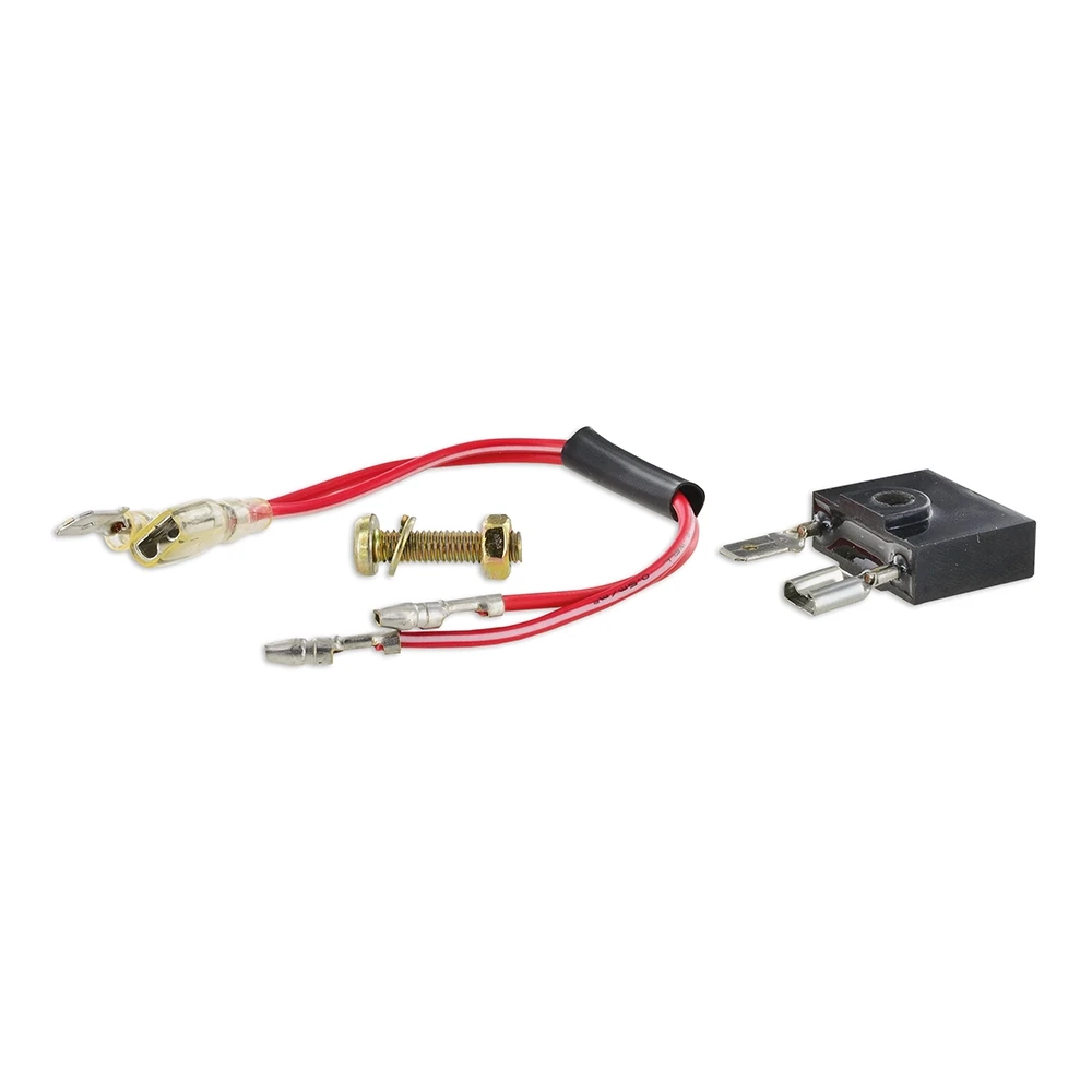 Redresseur 6V avec 2 câble, 25x20x11mm