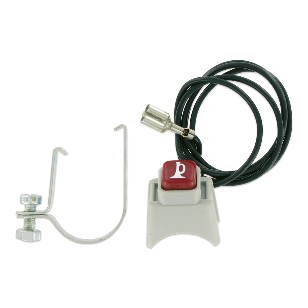 Bouton avertisseur avec collier