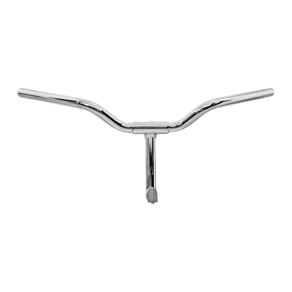 Guidon chromé Puch/Sachs avec potence Ø 22mm
