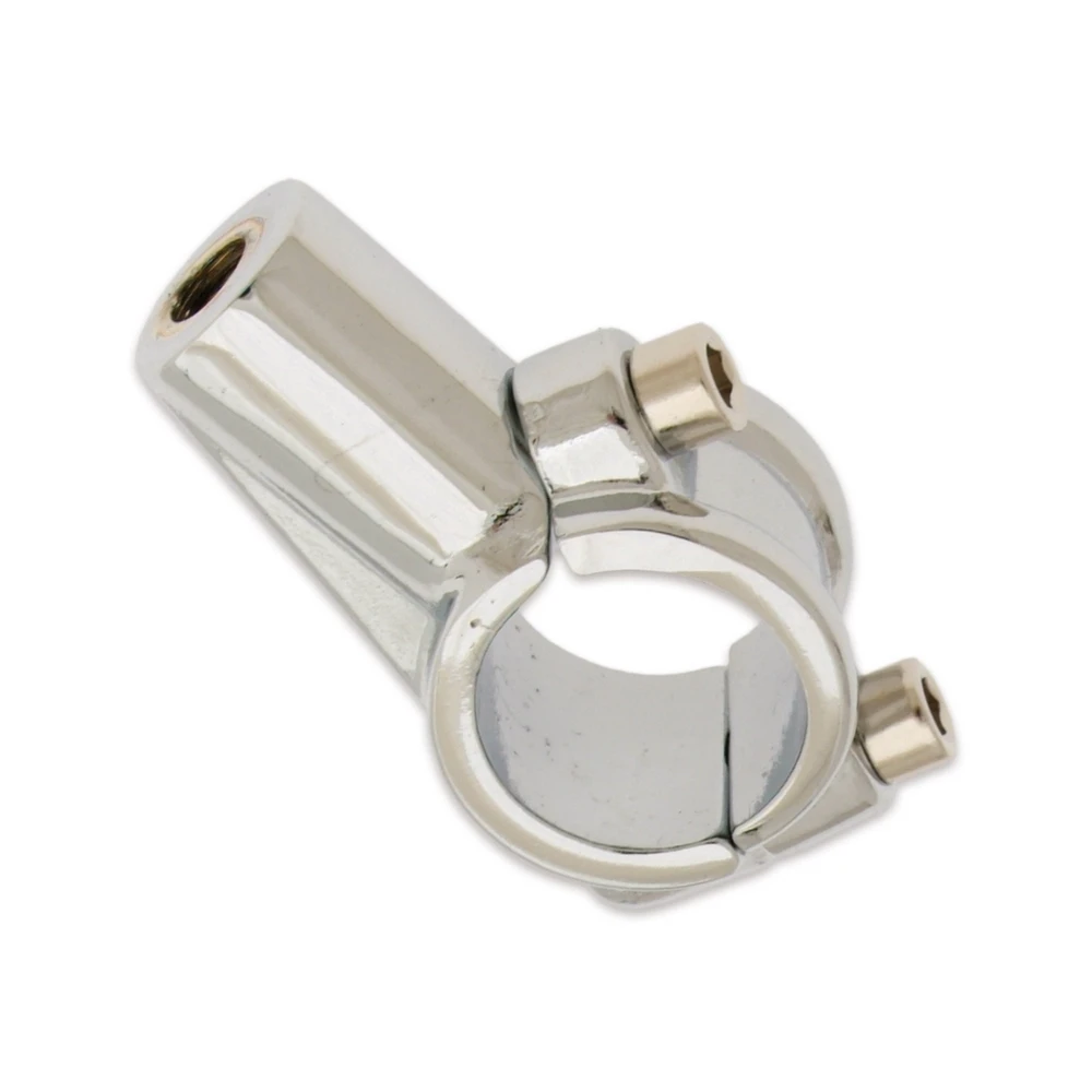 Raccord universel pour rétro M8x1.25 filetage droite chromé