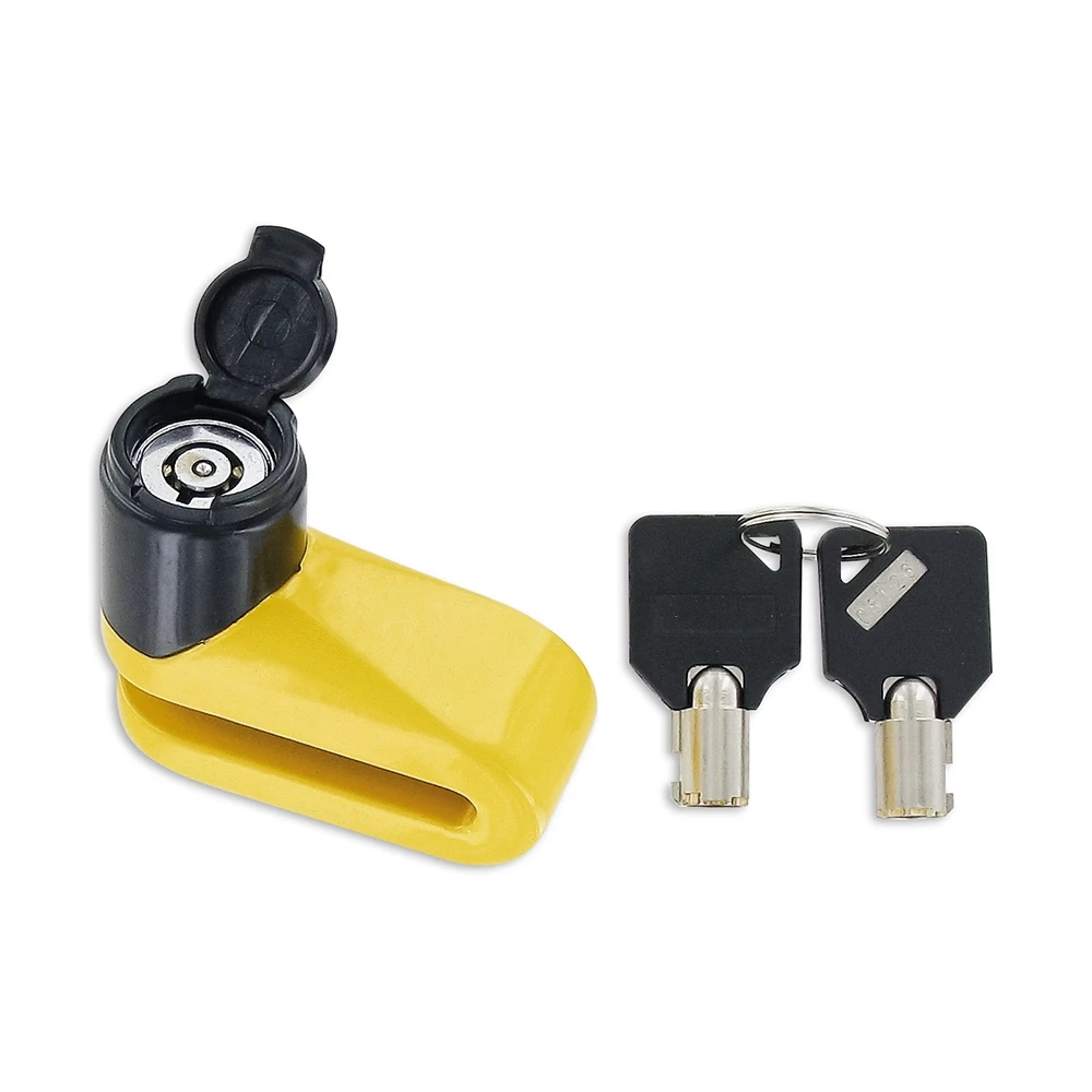 Cadenas bloque-disque 5.5mm mini jaune