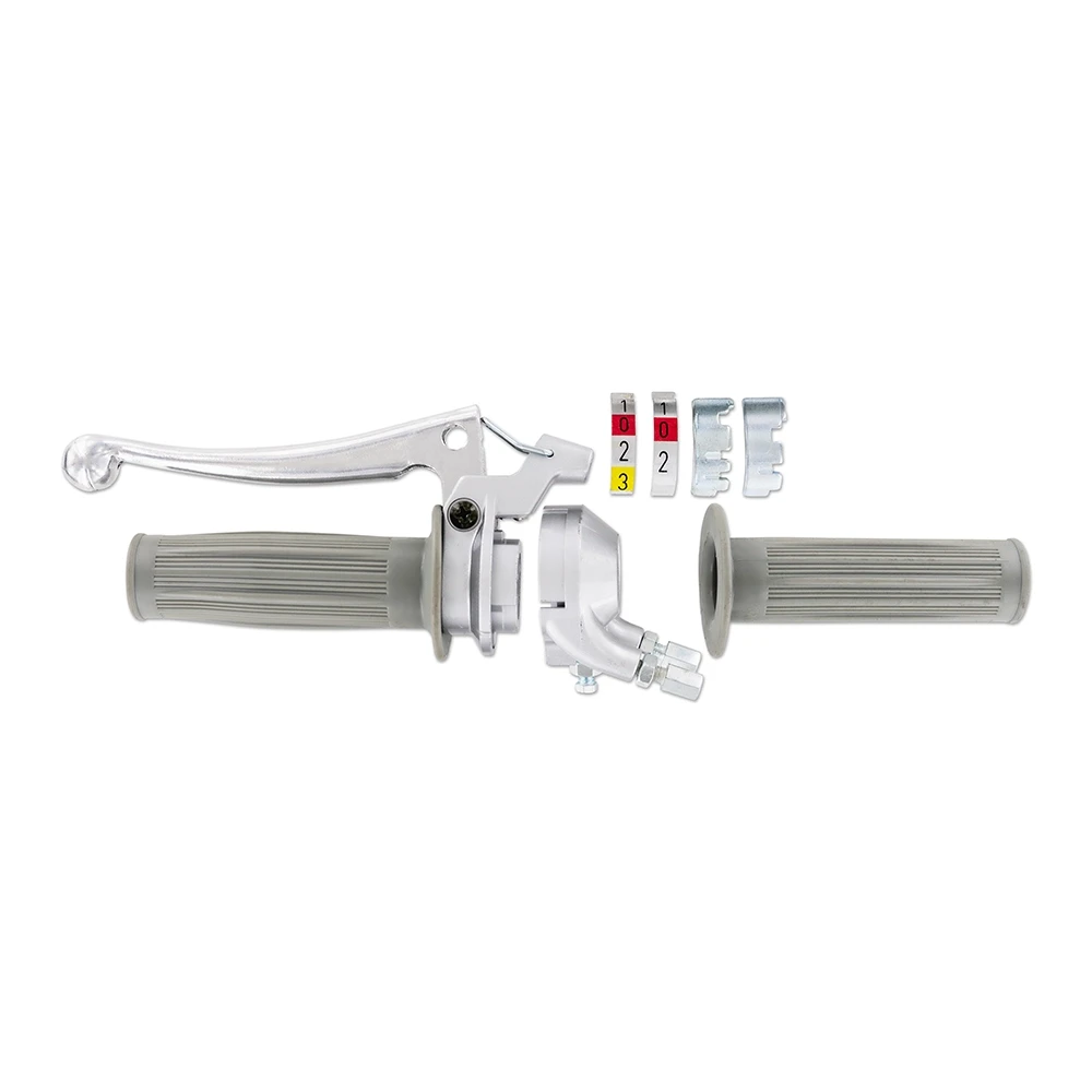 Poignée 2 vitesses/3 vitesses Sachs, Puch X30 imitation Magura gris
