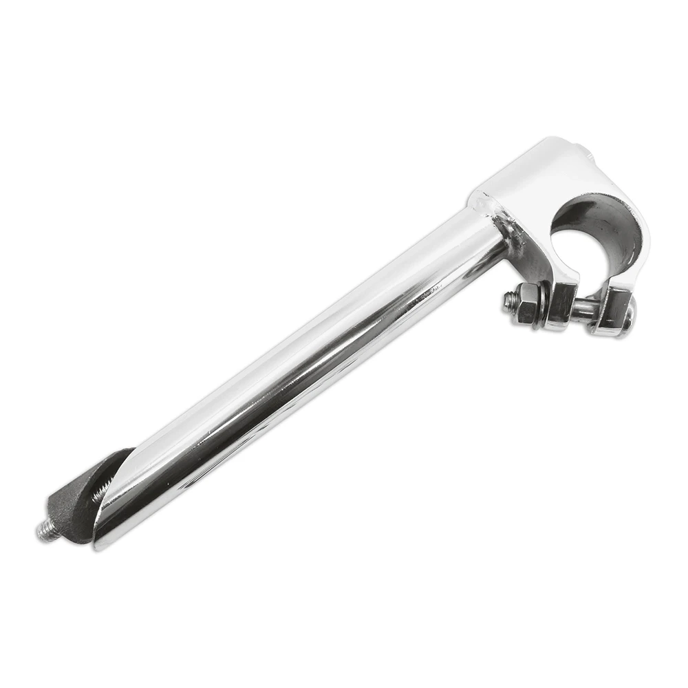 Potence de guidon cyclomoteur 22mm crome