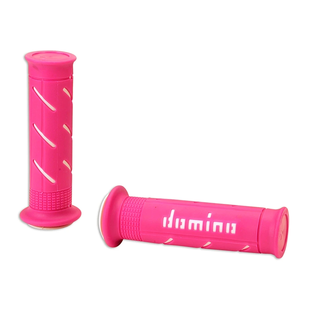 Prs poignées Domino XM2 double super souple pink/blanc