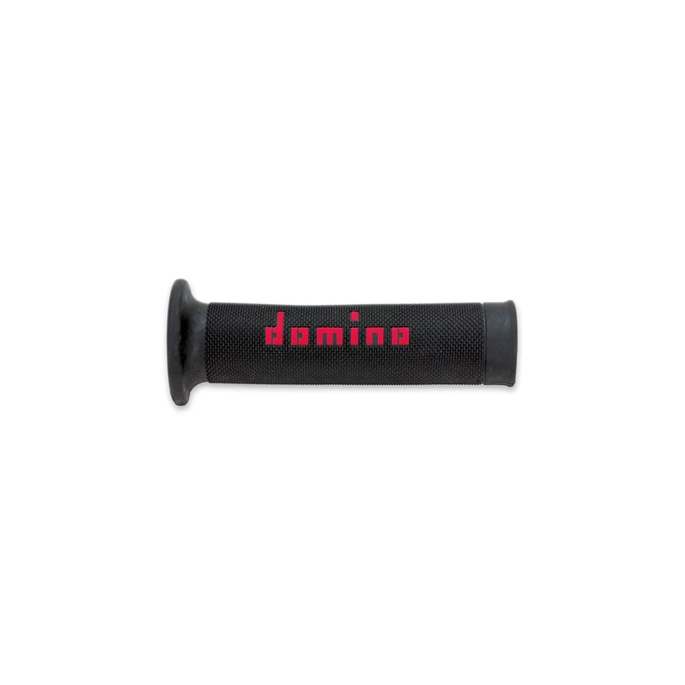 Prs poignées Domino Road-Racing noir/rouge