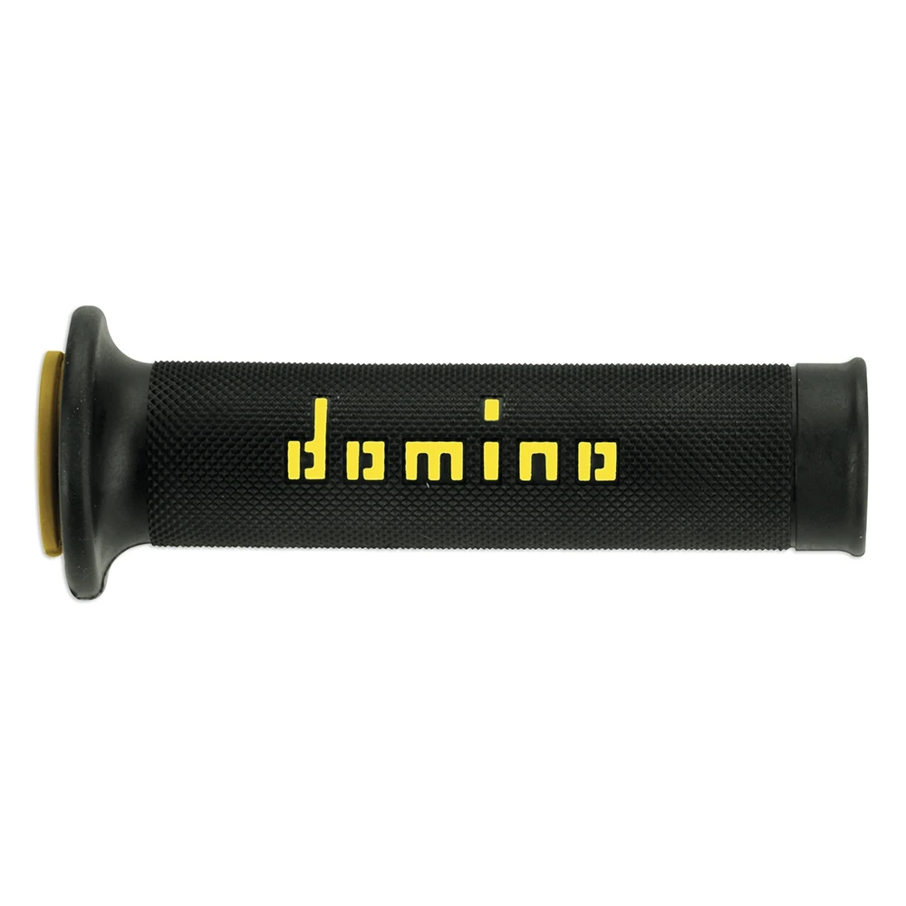 Prs poignées Domino Road-Racing noir/jaune
