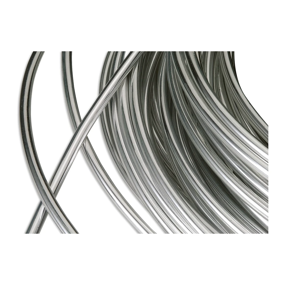 Gaine de câble 5mm chromée (25m)