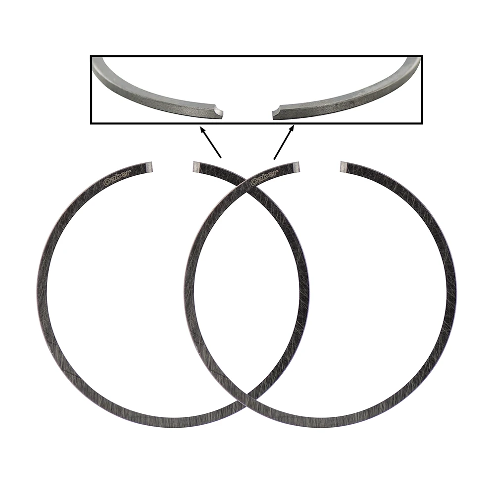 Set de segment 40x2.0mm pour kit cylindre 018440 (nouvelle version sans seg. L)