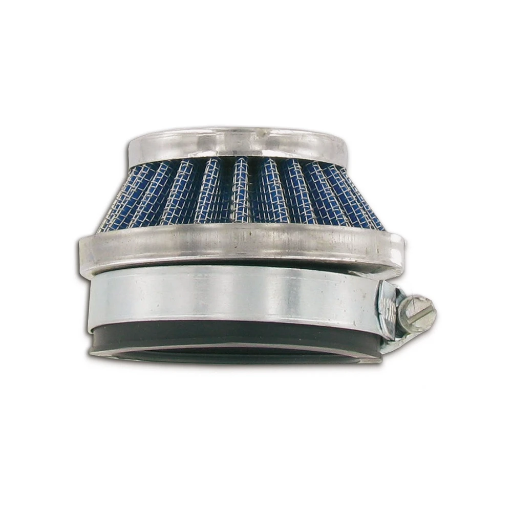 Filtre à air Athena (raccord 60mm) chromé pour carbu SHA