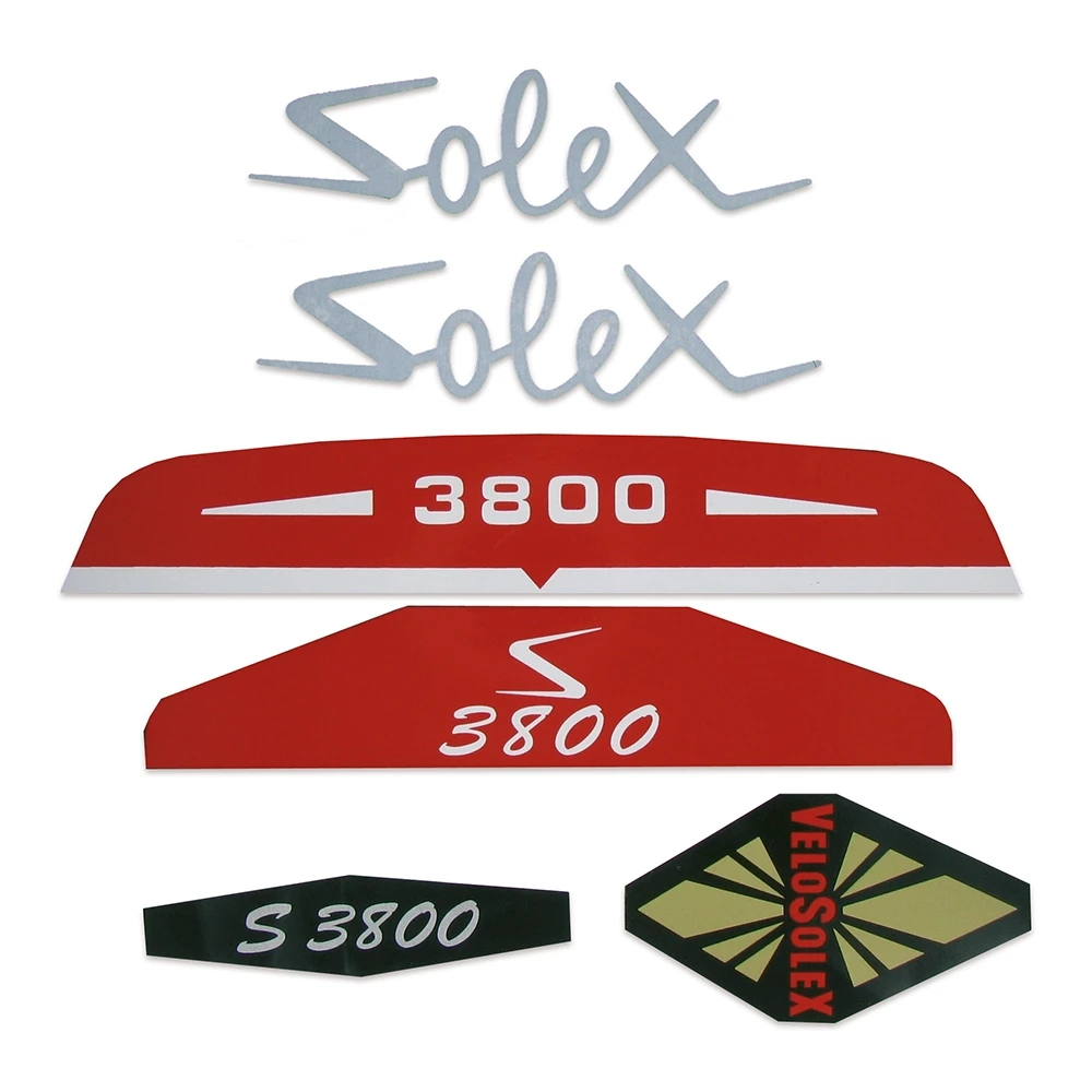 Autocollants cadre Solex