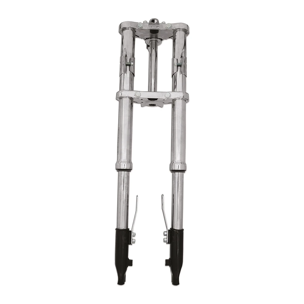 Fourche télescopique EBR Puch Maxi chromée inversée