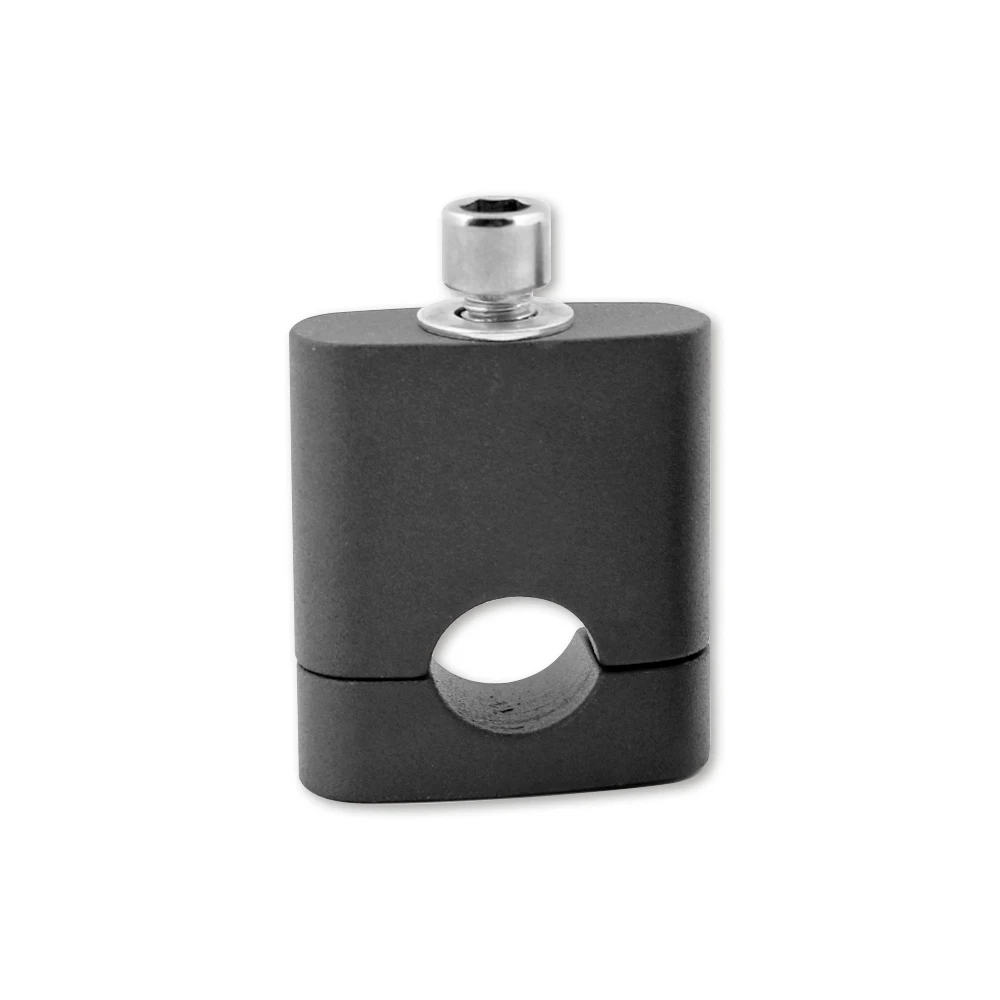 Fixation de guidon surelevé Ø 22mm noir (paire)