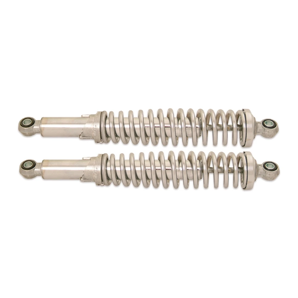 Set amortisseurs Puch/universel 34cm chromé (paire)