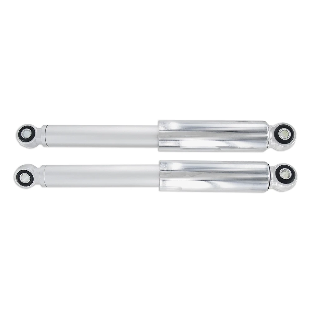 Set amortisseurs Puch/uni. 31cm argentin-gris/chromé Oldschool