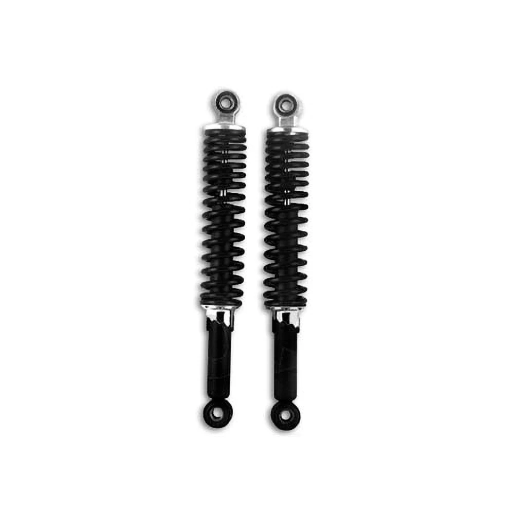 Set amortisseurs 8+10mm 34cm noir