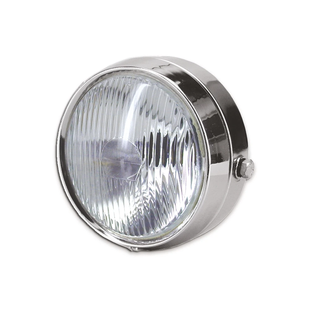 Phare rond chromé avec interrupteur Ø 14cm Puch/Sachs