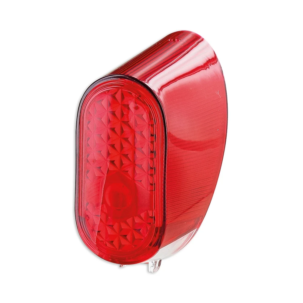 Verre de feu arrière ULO (ovale) en rouge pour Puch/Sachs