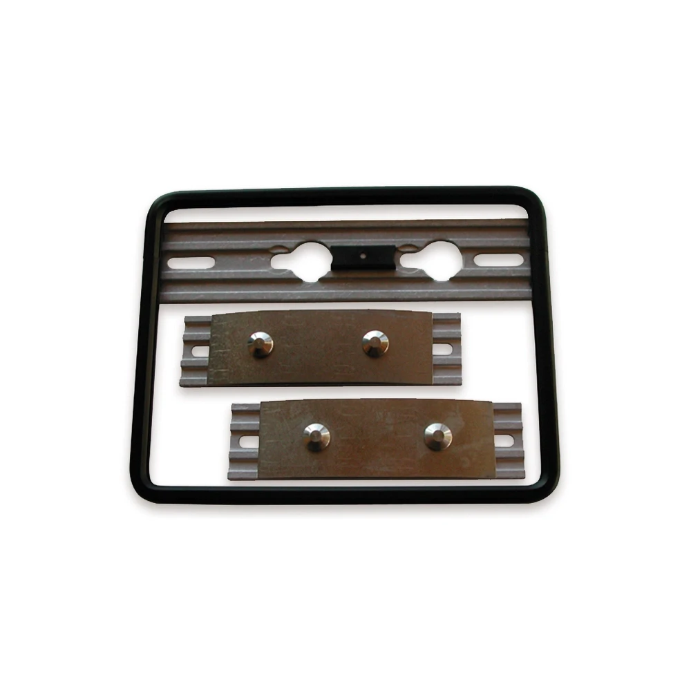 Support de plaque noir Scooter/Moto pour changement rapide