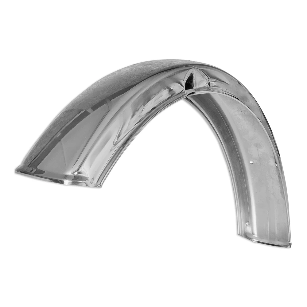 Garde-boue vélomoteur 16/17 pouces universel INOX avant