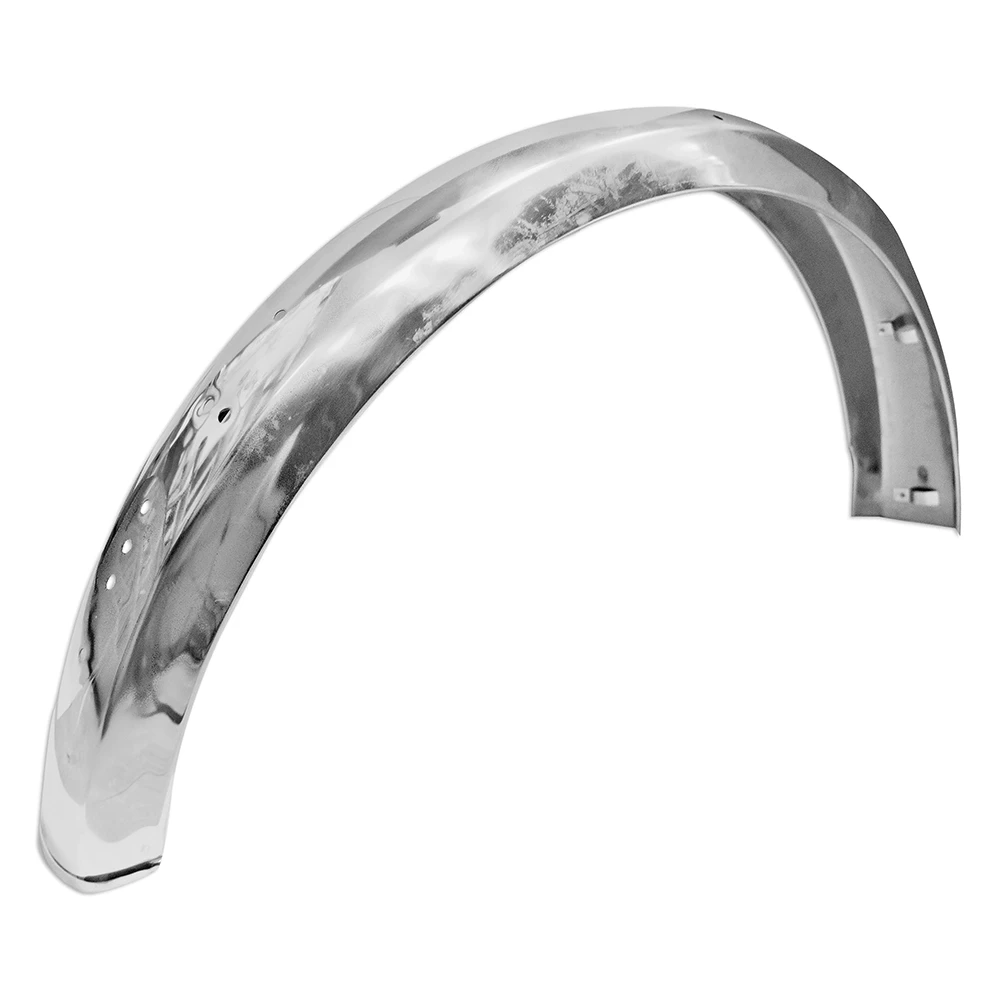 Garde-boue vélomoteur 19 pouces universel INOX arrière