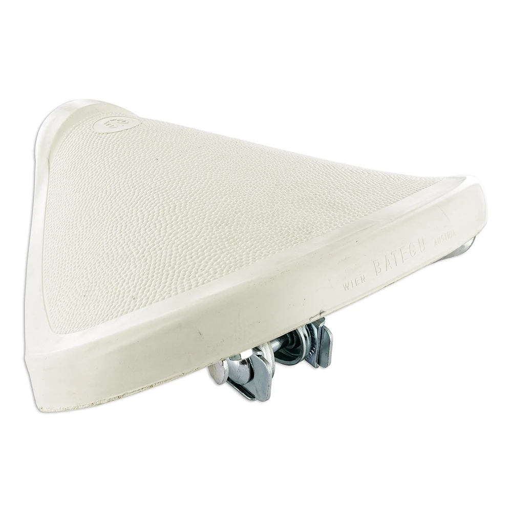 Selle reproduction BTG universelle Puch/Sachs blanche (crème)