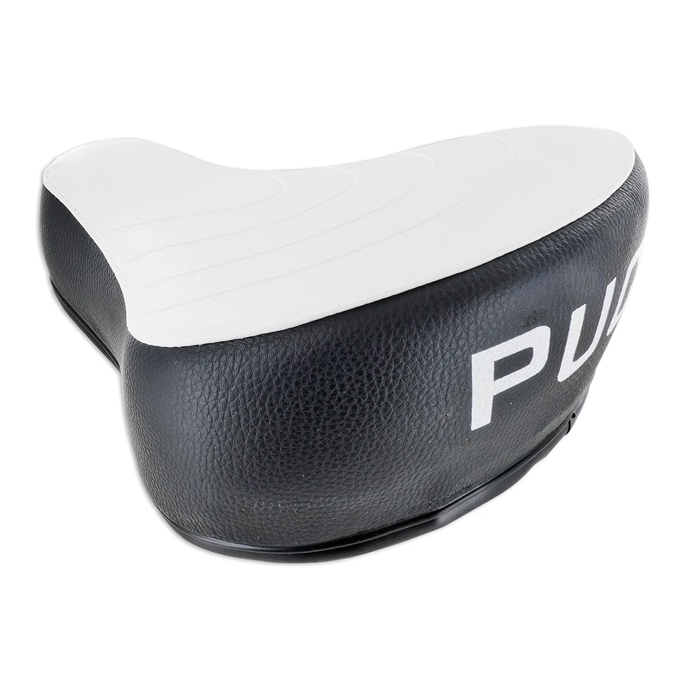 Selle Puch noire/blanche