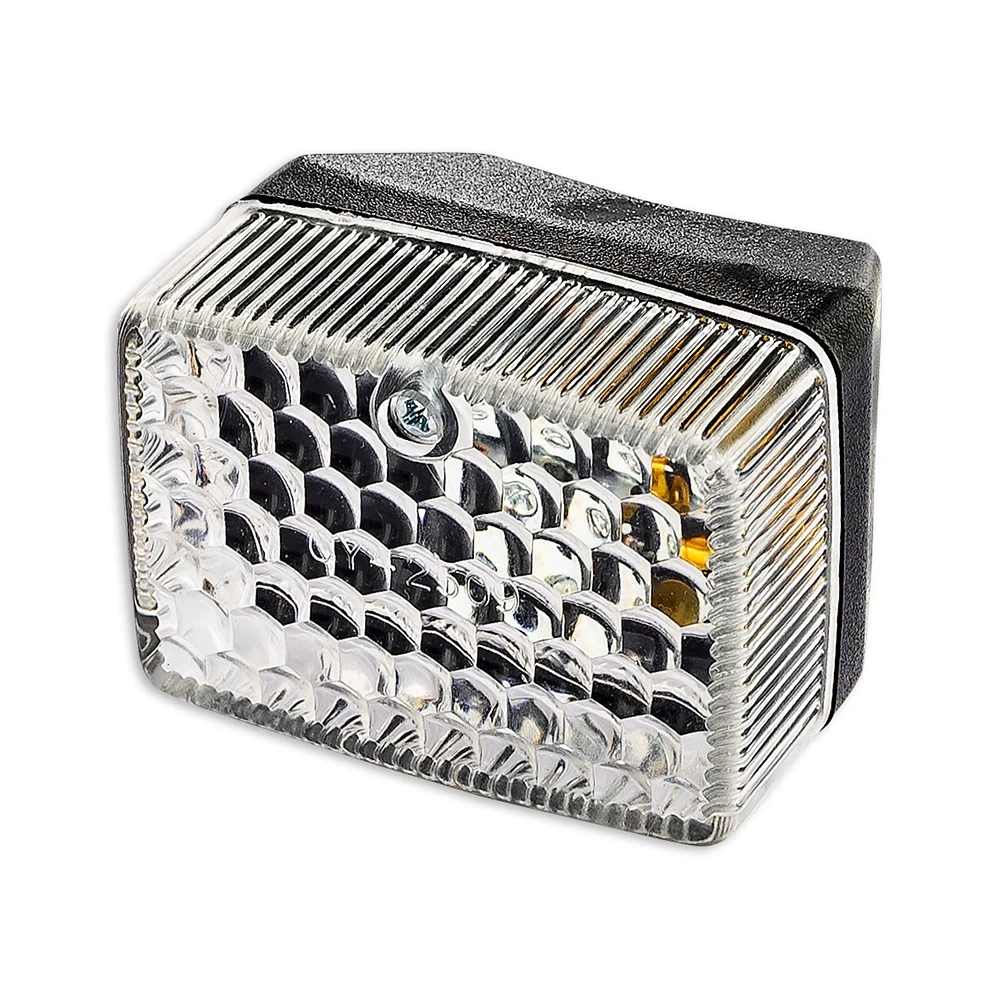 Feu arrière ULO (rectangulaire) en noir/lazer pour Puch/Sachs