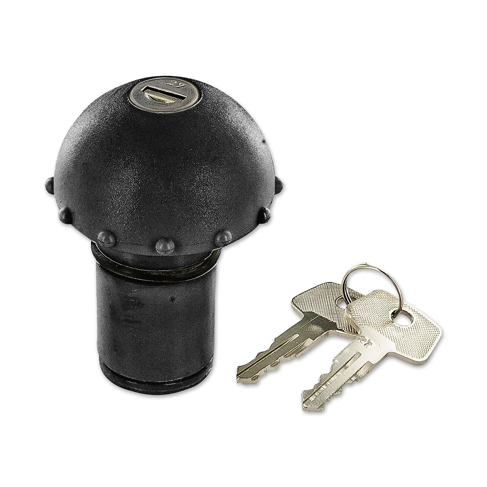 Bouchon de réservoir Puch Maxi N/Tomos verrouillable noir