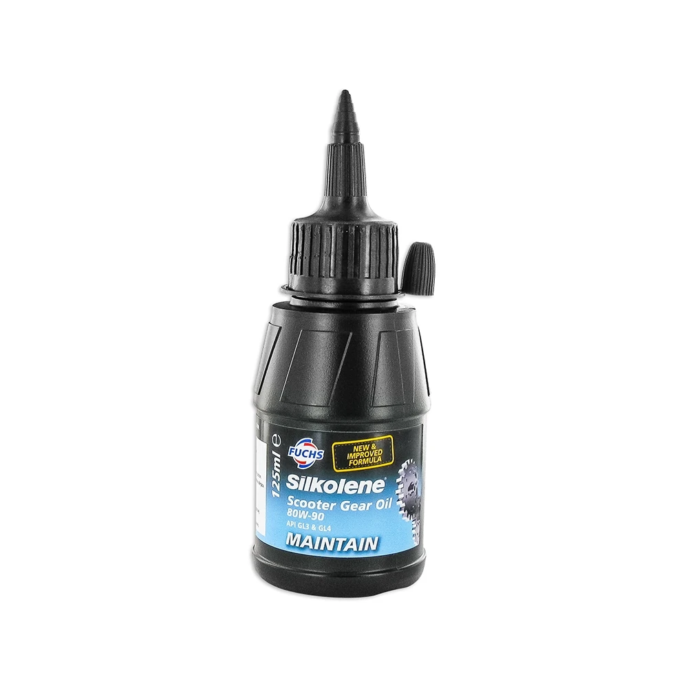 Huile d'engrenage 80W-90 Silkolene Scooter Gear Oil semi-synthétique 125 ml