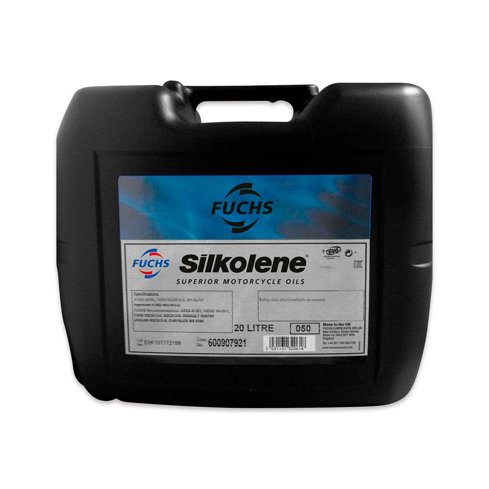 Huile moteur 4T 5W-40 Silkolene Scoot Sport 4 synthétique 20 L