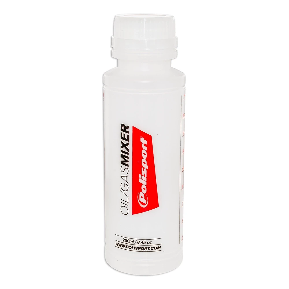 Doseur gradué 250ml pour huile 2-t, liquides avec bouchon