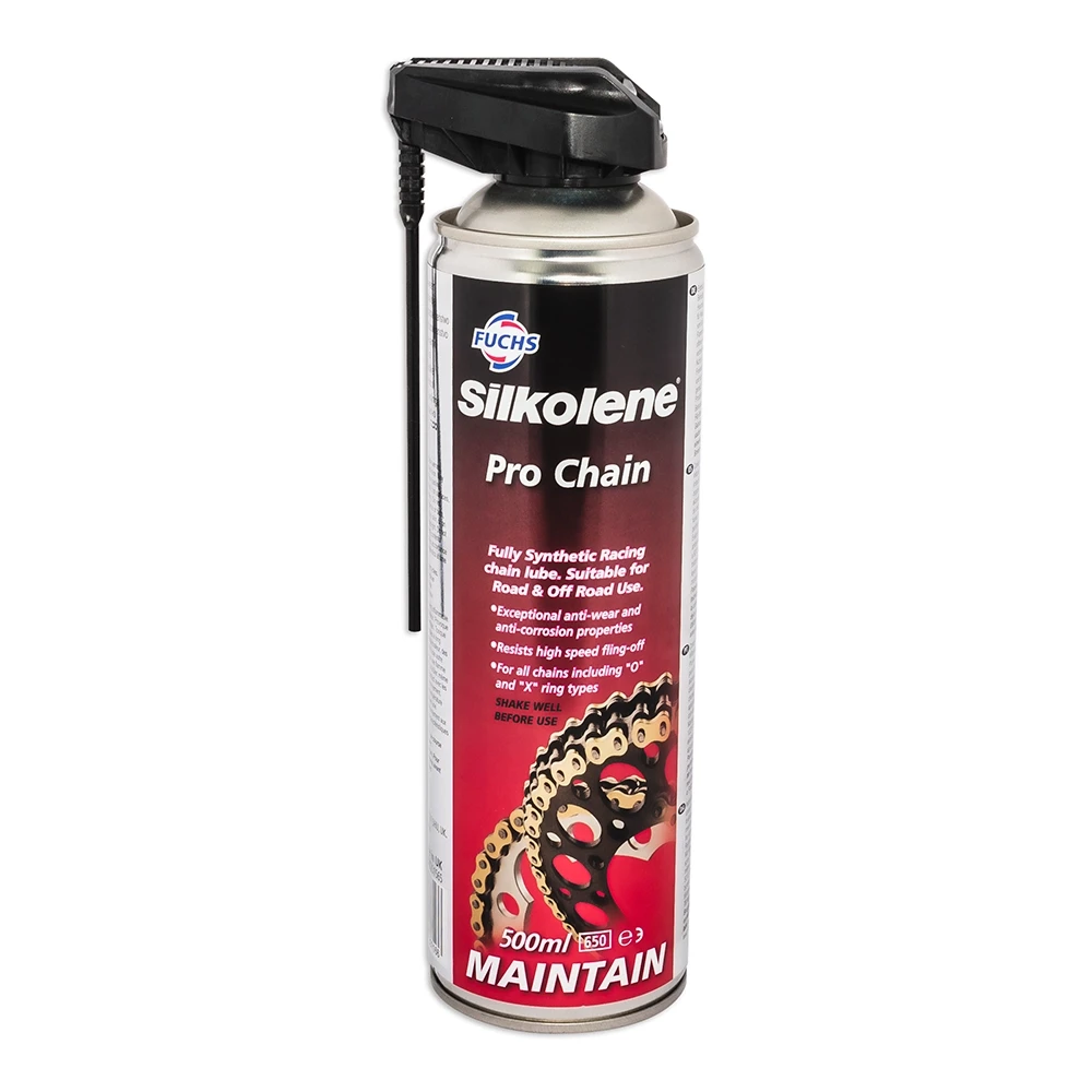 Spray chaîne Road/Racing Silkolene Pro Chain 500 ml